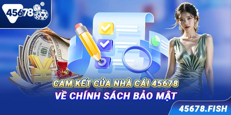 Cam kết của nhà cái 45678 về chính sách bảo mật