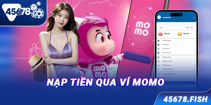 Nạp tiền qua ví Momo