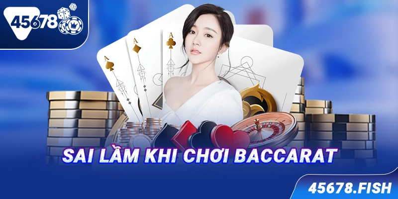 Sai lầm khi chơi Baccarat