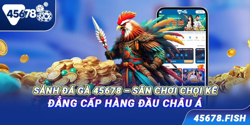 Sảnh đá gà 45678 - Sân chơi chọi kê đẳng cấp hàng đầu châu Á