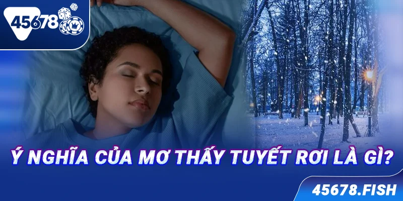 Ý nghĩa của mơ thấy tuyết rơi là gì?